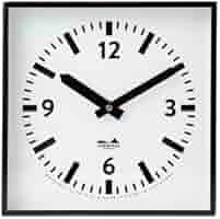 ハモサ HERMOSA 時計 壁掛け HK-002 スクエアクロック ブラック 楽天市場】HERMOSA ハモサ HK SQUARE CLOCK スクエア クロック